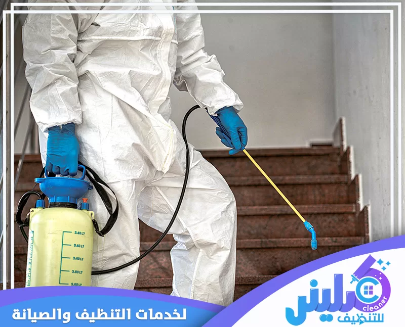 تنفيذ عمليات رش مبيدات للقضاء على الحشرات المنتشرة