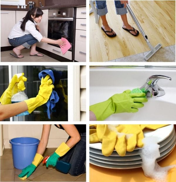 كيفية تنظيف المنزل باحترافية 
