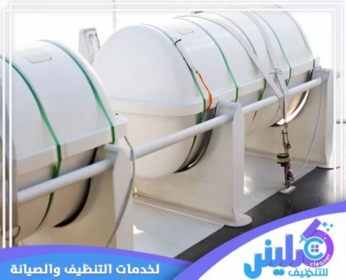 صورة توضيحية لخزانات إنقاذ فيبر جلاس (أو قد تكون وحدات تنقية). نحن متخصصون في صيانة ولحام كل أنواع هياكل الفيبر جلاس الكبيرة بالرياض. اتصل لطلب خدمة لحام خزانات. شركة كلينر للتنظيف 0500892799.