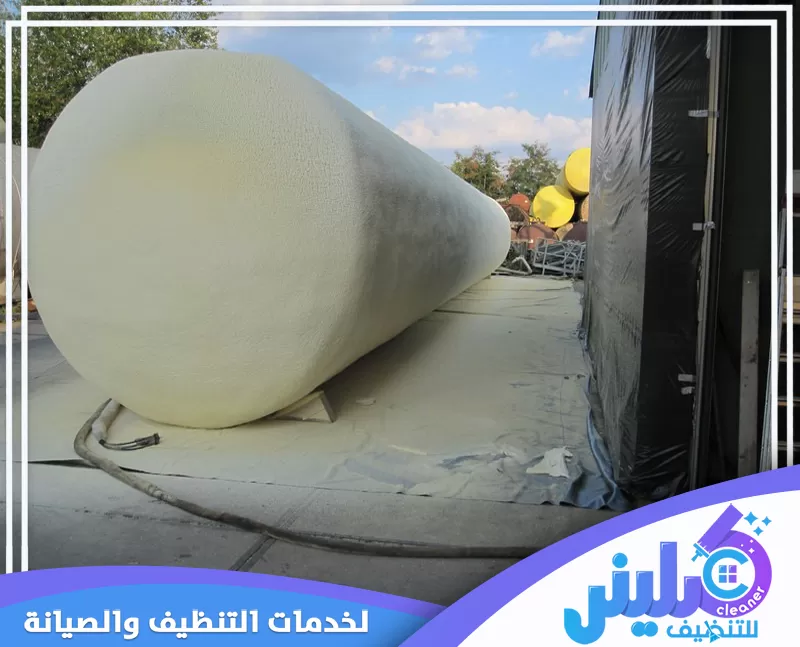 عزل خزانات المياه الارضية بالرياض 0500892799 كلينر للتنظيف الخزانات معزولة بأفضل جودة لحماية المياه من التسرب والشوائب وضمان النظافة والسلامة.