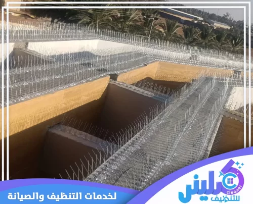 تركيب شوك طارد الحمام بمكة 0500892799 كلينر للتنظيف تركيب أشواك طارد الحمام باحترافية على الأسطح لضمان النظافة التامة