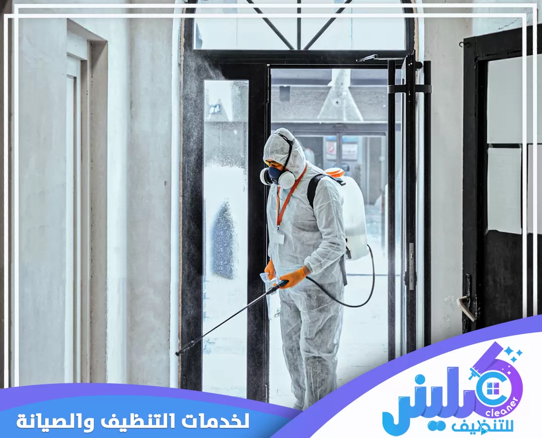 مكافحة حشرات المنزل بتبوك 0500892799 شركة كلينر فني متخصص في رش المبيدات داخل المبنى لضمان مكافحة فعالة للحشرات في تبوك.