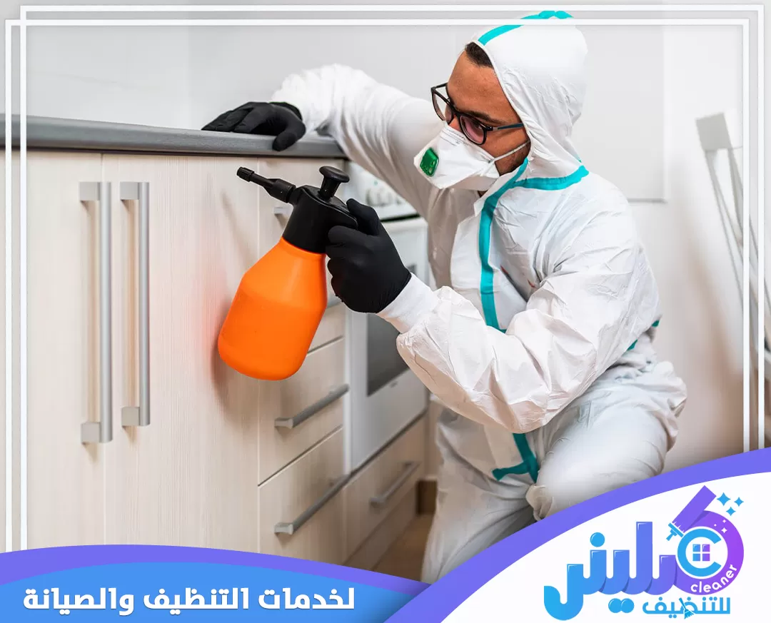 مكافحة حشرات المطبخ بابها 0500892799 شركة كلينر طبيق رش المبيدات بدقة في الأماكن الحساسة لضمان القضاء الكامل على الحشرات في المطبخ.